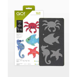 AccuQuilt GO! Sea Life Medley die for fast, precise multi-layer fabric cutting