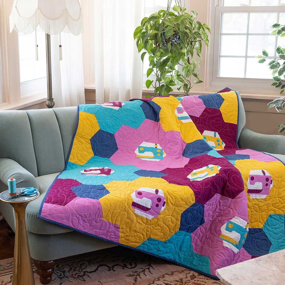 AccuQuilt GO! Sewing Machine die - quilting shapes cut with precision and speed