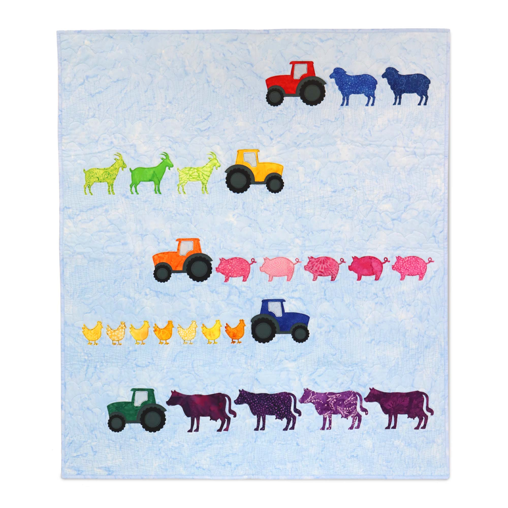 AccuQuilt GO! Sheep & Goat Die (Die to Try, April 2026) die - quilting shapes cut with precision and speed