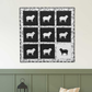 AccuQuilt GO! Sheep & Goat Die (Die to Try, April 2026) die - quilting shapes cut with precision and speed