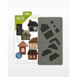 AccuQuilt GO! Small Houses by Reiko Kato die for fast, precise multi-layer fabric cutting