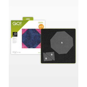 AccuQuilt GO! die (6" Finished) - die for fast precise multi-layer fabric cutting