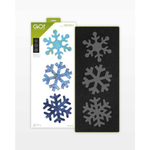 AccuQuilt GO! Snowflakes 7" die for fast, precise multi-layer fabric cutting