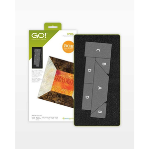 AccuQuilt GO! die (6" Finished) - die for fast precise multi-layer fabric cutting