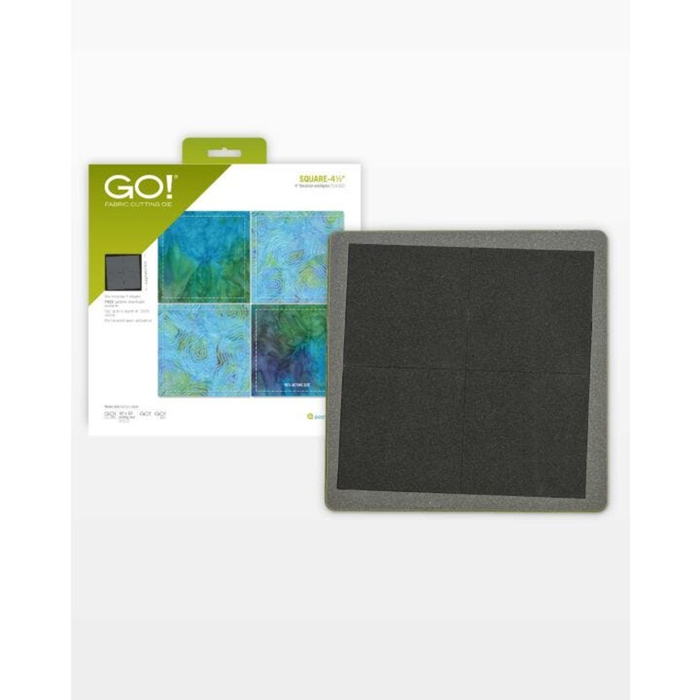 AccuQuilt GO! die (4" Finished) - die for fast precise multi-layer fabric cutting