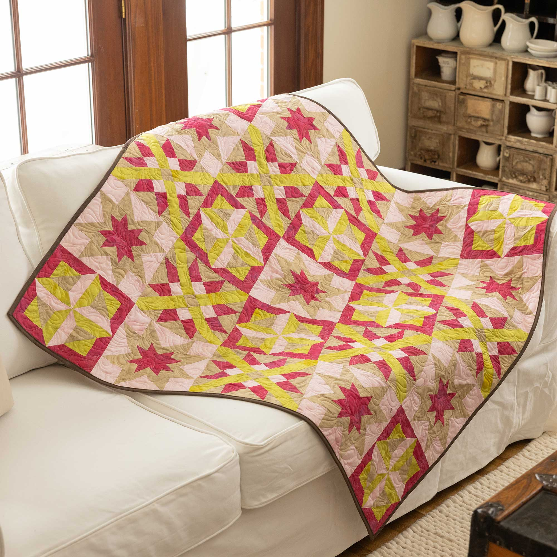 AccuQuilt GO! Star & Cross (10" Finished) die - quilting shapes cut with precision and speed