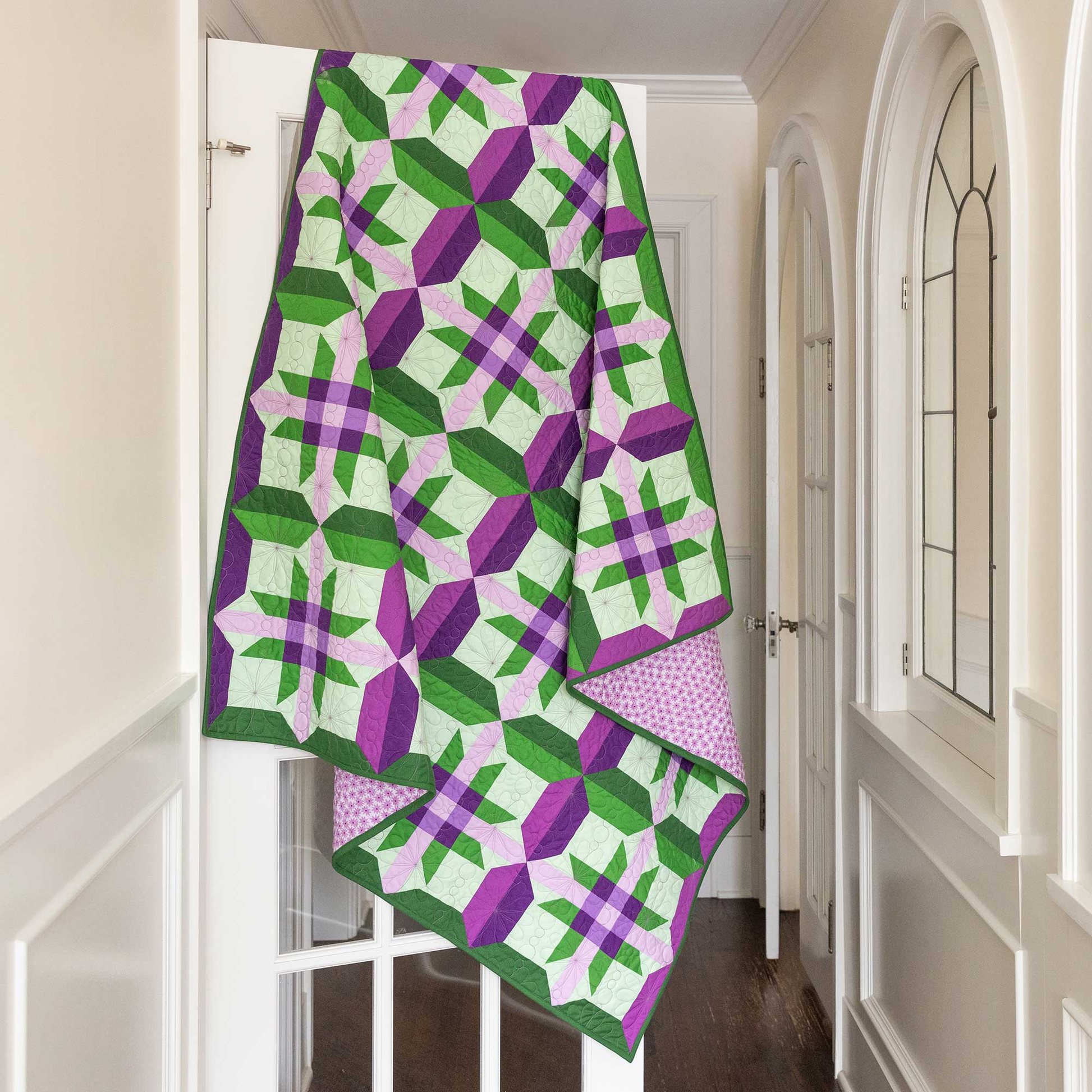 AccuQuilt GO! Star & Cross (10" Finished) die - quilting shapes cut with precision and speed
