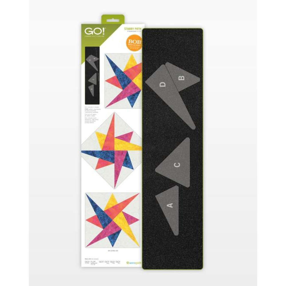 AccuQuilt GO! die (9" Finished) - die for fast precise multi-layer fabric cutting
