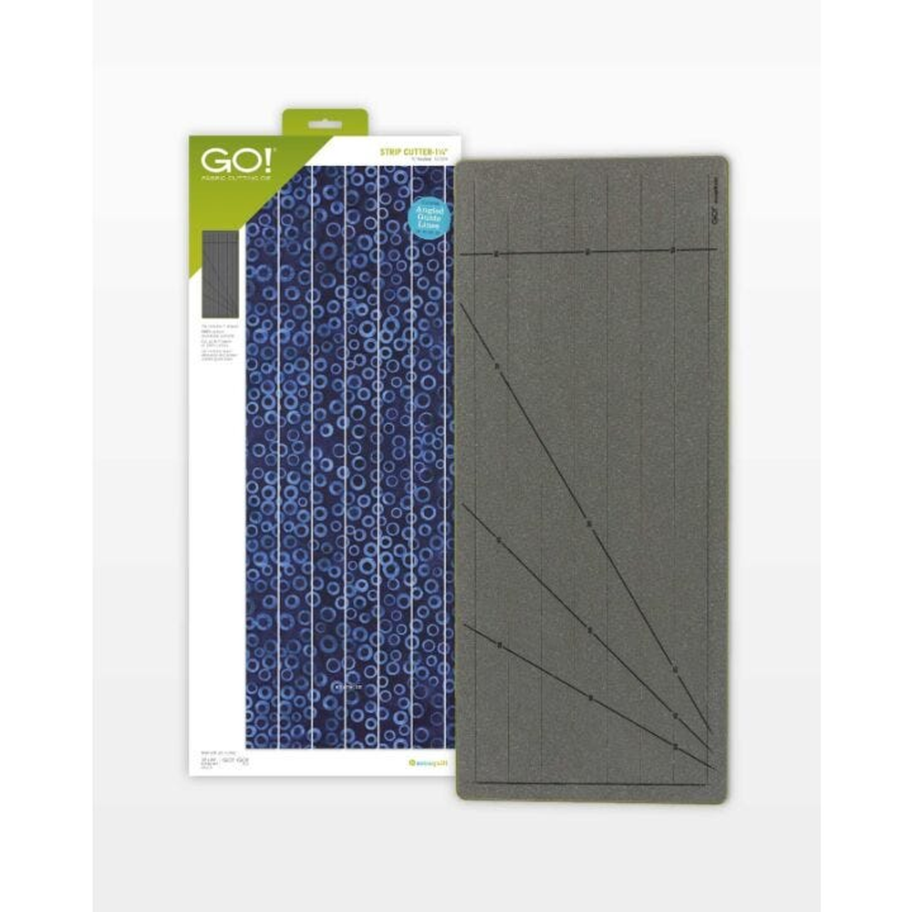 AccuQuilt GO! Strip Cutter 1¼" die for fast, precise multi-layer fabric cutting