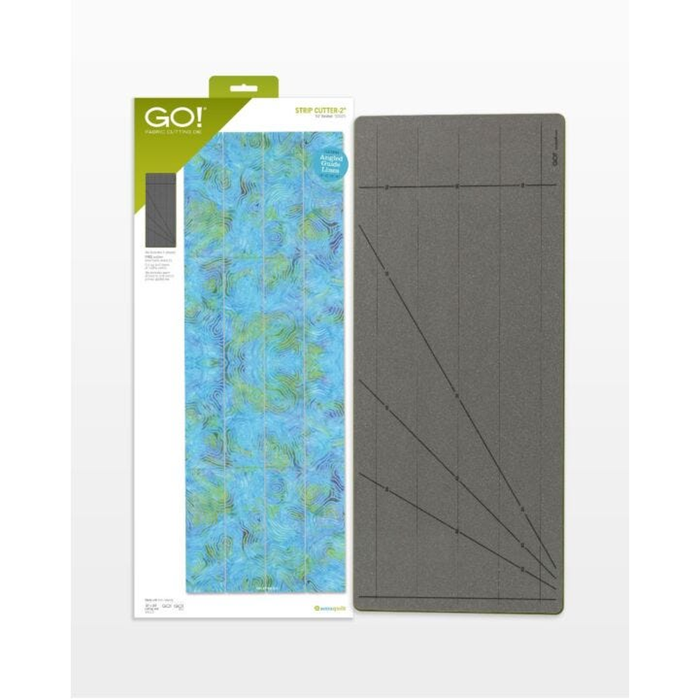 AccuQuilt GO! Strip Cutter 2" 4 strips die for fast, precise multi-layer fabric cutting