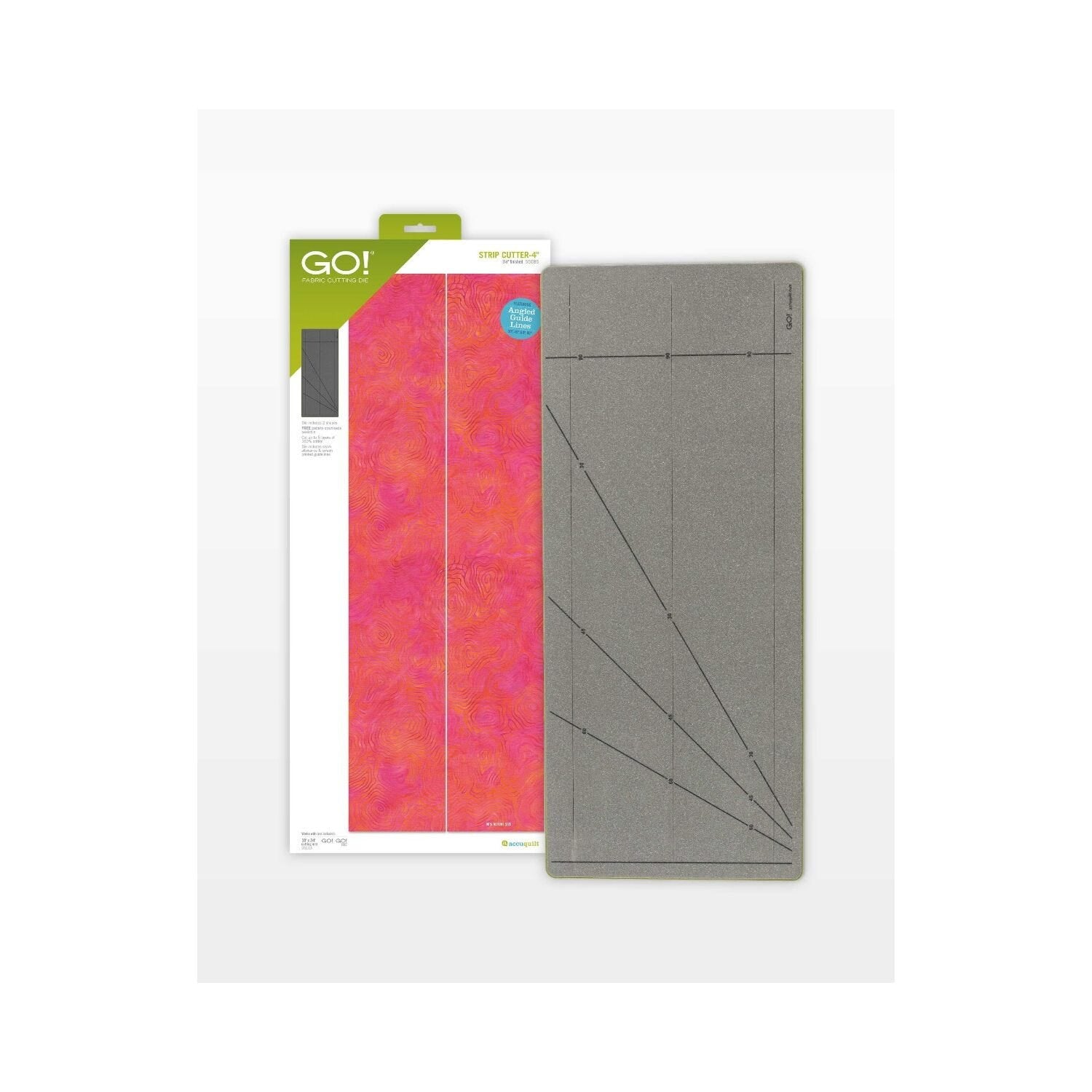 AccuQuilt GO! die (3½" Finished) - die for fast precise multi-layer fabric cutting