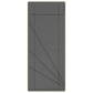 AccuQuilt GO! Strip Cutter 6½" die -  showing lines for squares and rectangles cut from strips