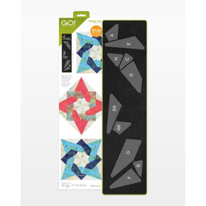 AccuQuilt GO! Tangled Star (10" Finished) - die for fast precise multi-layer fabric cutting