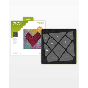 AccuQuilt GO! die (6" Finished) - die for fast precise multi-layer fabric cutting