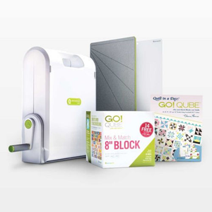 AccuQuilt GO! Ready Set GO! Ultimate Fabric Cutting System - complete fabric cutting starter kit
