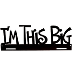 Ackfeld 14" I'm This Big Hanger Copper Finish