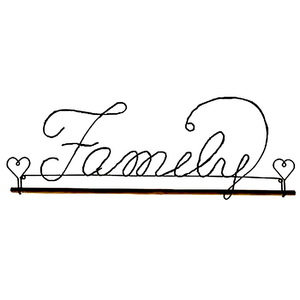 Ackfeld 16" Family Hanger With ¼" Dowel