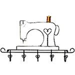 Ackfeld 22" Sewing Machine Accessory Holder Hanger