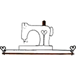 Ackfeld 22" Wire Hanger Sewing Machine With ¼" Dowel