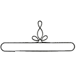Ackfeld 24" Heirloom Split Bottom Hanger