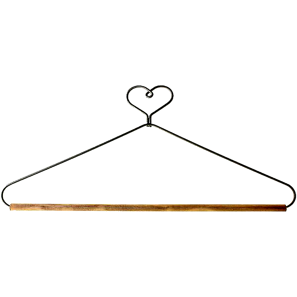 Ackfeld 4" Heart Hanger with Dowel