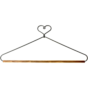 Ackfeld 4" Heart Hanger with Dowel