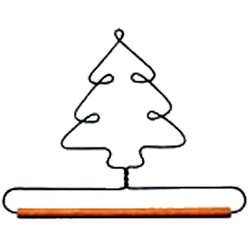 Ackfeld 4" Tree Hanger With Dowel