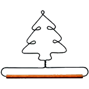 Ackfeld 4" Tree Hanger With Dowel