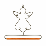 Ackfeld 4"Angel Wire Hanger With Dowel