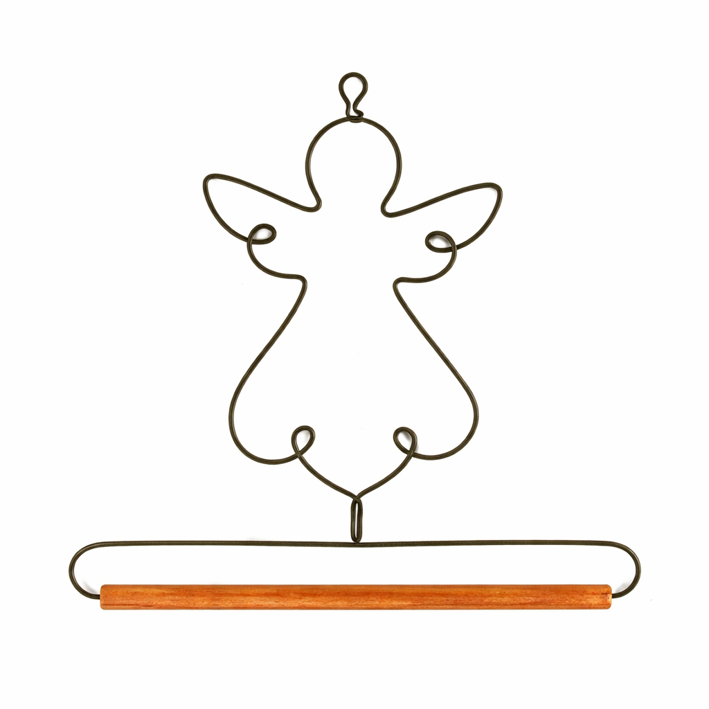Ackfeld 4"Angel Wire Hanger With Dowel