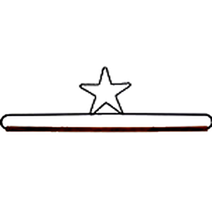 Ackfeld 5" Star Hanger With Dowel