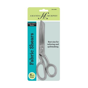 Amanda Murphy 8" Shears Brushed Nickel - Amanda Murphy product available at Quilt Direct
