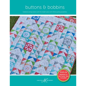 Amanda Murphy Buttons & Bobbins Pattern - Amanda Murphy product available at Quilt Direct