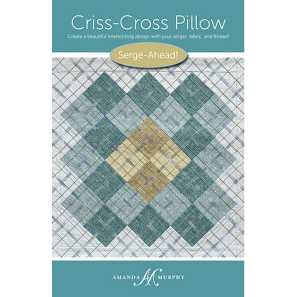 Amanda Murphy Criss-Cross Pillow Pattern - Amanda Murphy product available at Quilt Direct