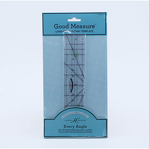 Good Measure Amanda Murphy ¼" Every Angle Template Pack of 1 - quilting template set for patchwork blocks