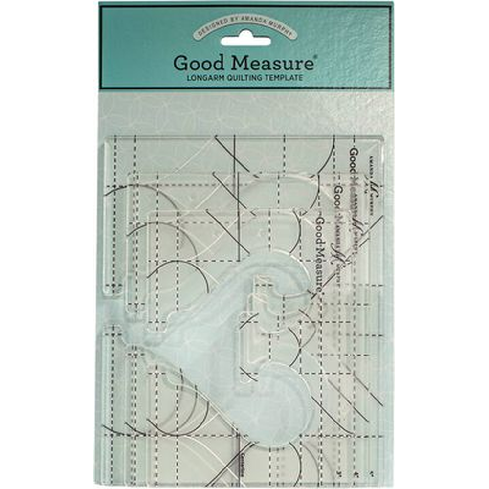 Good Measure Amanda Murphy ¼" Every Heart 2 Set of 3 Templates - quilting ruler and template