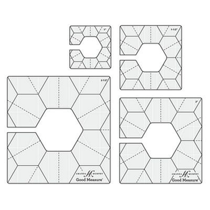 Amanda Murphy ¼" Every Hexagon Set 1 Set of 4 - Amanda Murphy product available at Quilt Direct