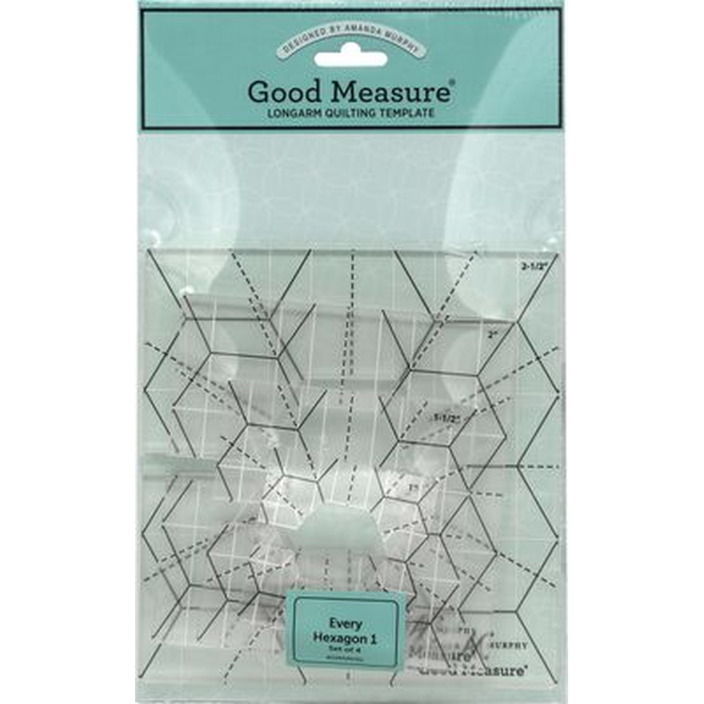 Amanda Murphy ¼" Every Hexagon Set 2 Set of 3 - Amanda Murphy product available at Quilt Direct