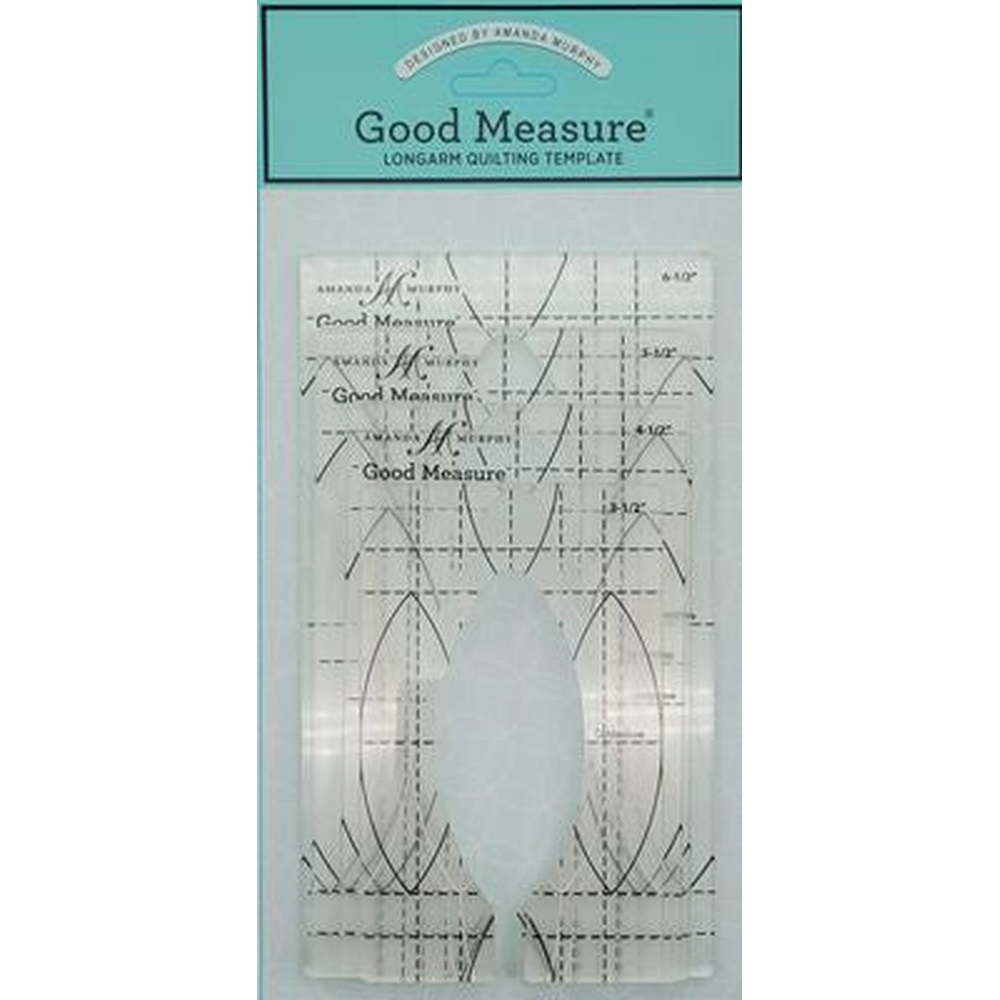 Good Measure Amanda Murphy ¼" Every Leaf 1 Templates Set of 4 - quilting ruler and template