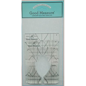 Good Measure Amanda Murphy ¼" Every Leaf 2 Templates Set of 3 - quilting ruler and template