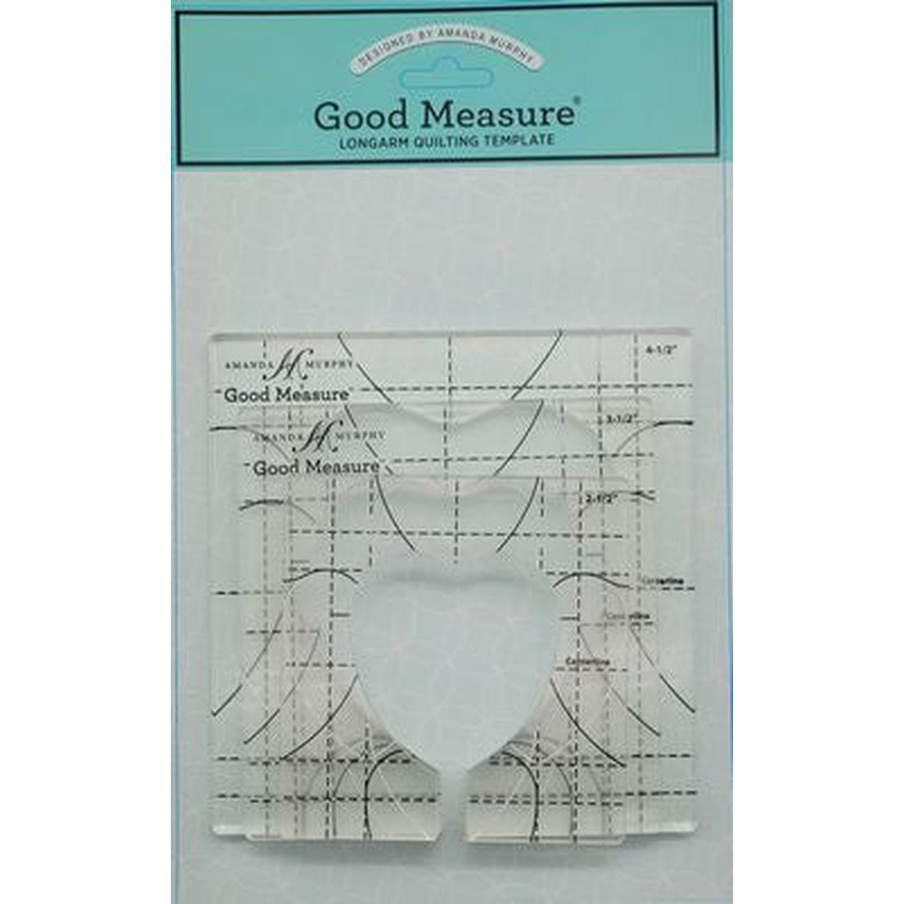 Good Measure Amanda Murphy ¼" Every Petal 2 Templates Set of 3 - quilting ruler and template