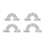 ¼" Every Semicircle Set 1 - craft pattern by Amanda Murphy