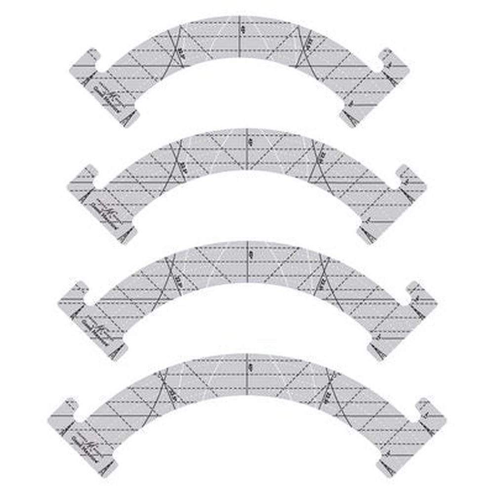 ¼" Every Semicircle Set 3 - craft pattern by Amanda Murphy