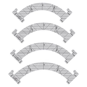 ¼" Every Semicircle Set 3 - craft pattern by Amanda Murphy
