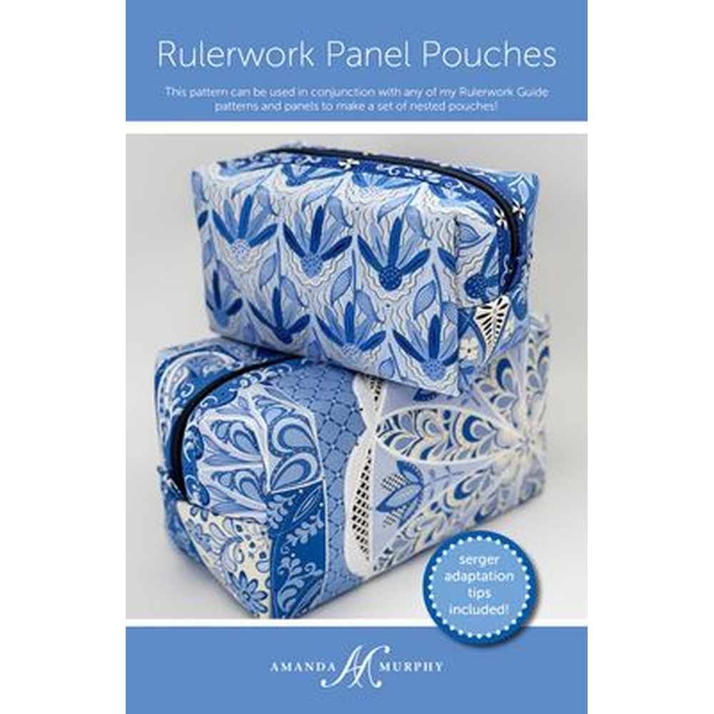 Amanda Murphy Rulerwork Panel Pouches - Amanda Murphy product available at Quilt Direct
