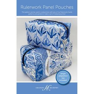 Amanda Murphy Rulerwork Panel Pouches - Amanda Murphy product available at Quilt Direct