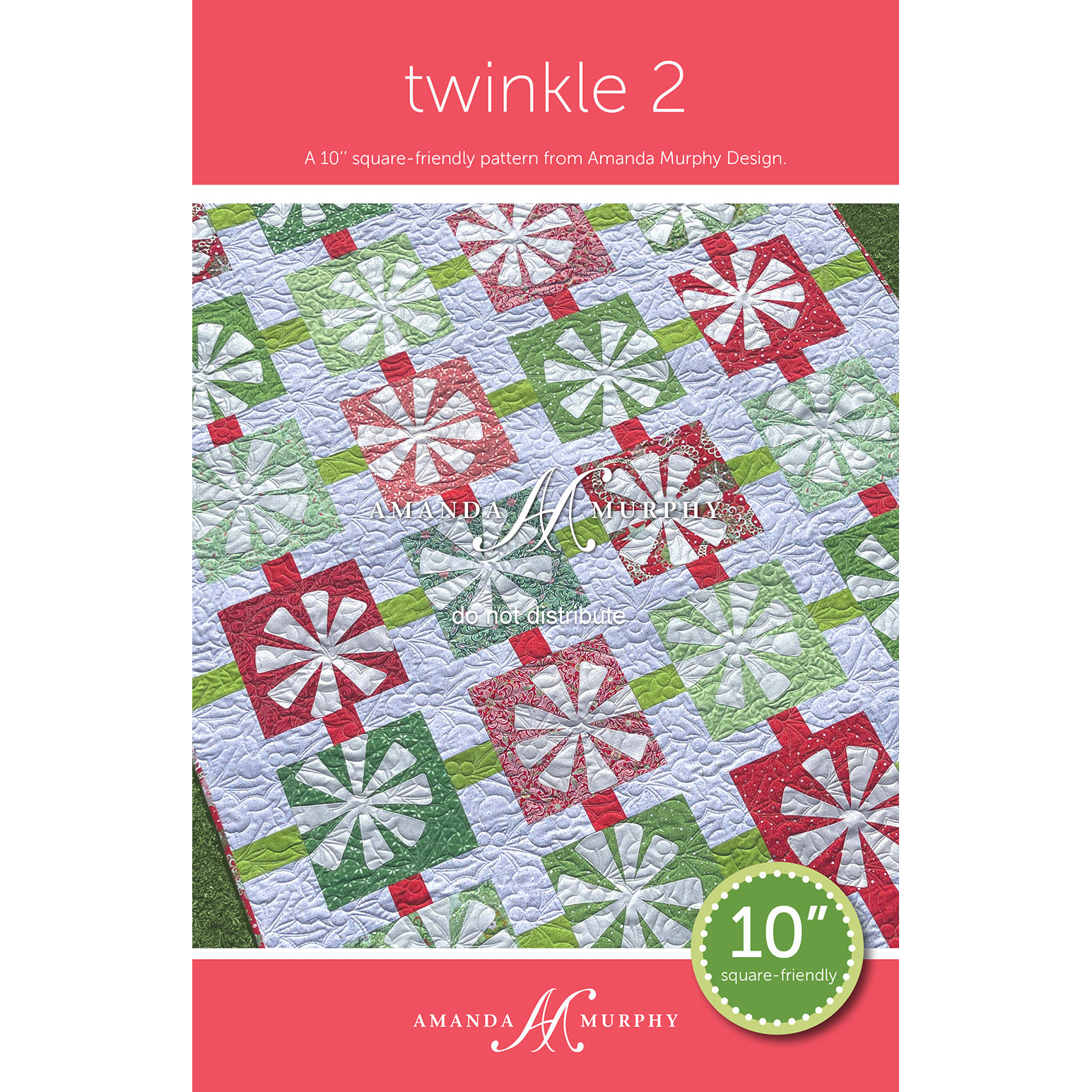 Amanda Murphy Twinkle 2 Pattern - Amanda Murphy product available at Quilt Direct