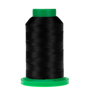 Amann Isacord embroidery thread spool in Black (0020) - 40wt 1000m