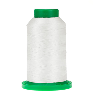 Amann Isacord embroidery thread spool in Eggshell (0101) - 40wt 1000m