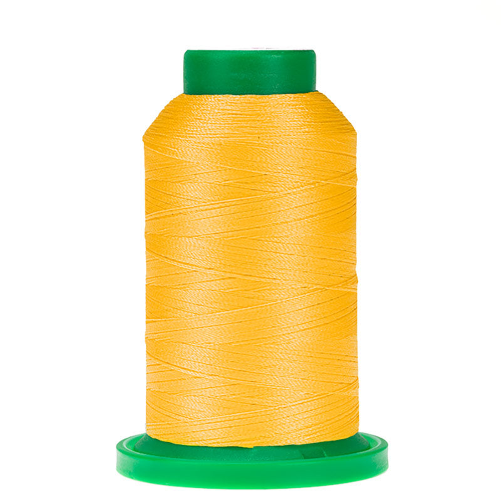 Amann Isacord embroidery thread spool in Canary (0311) - 40wt 1000m